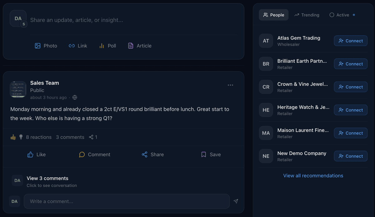 Jewelia Network
