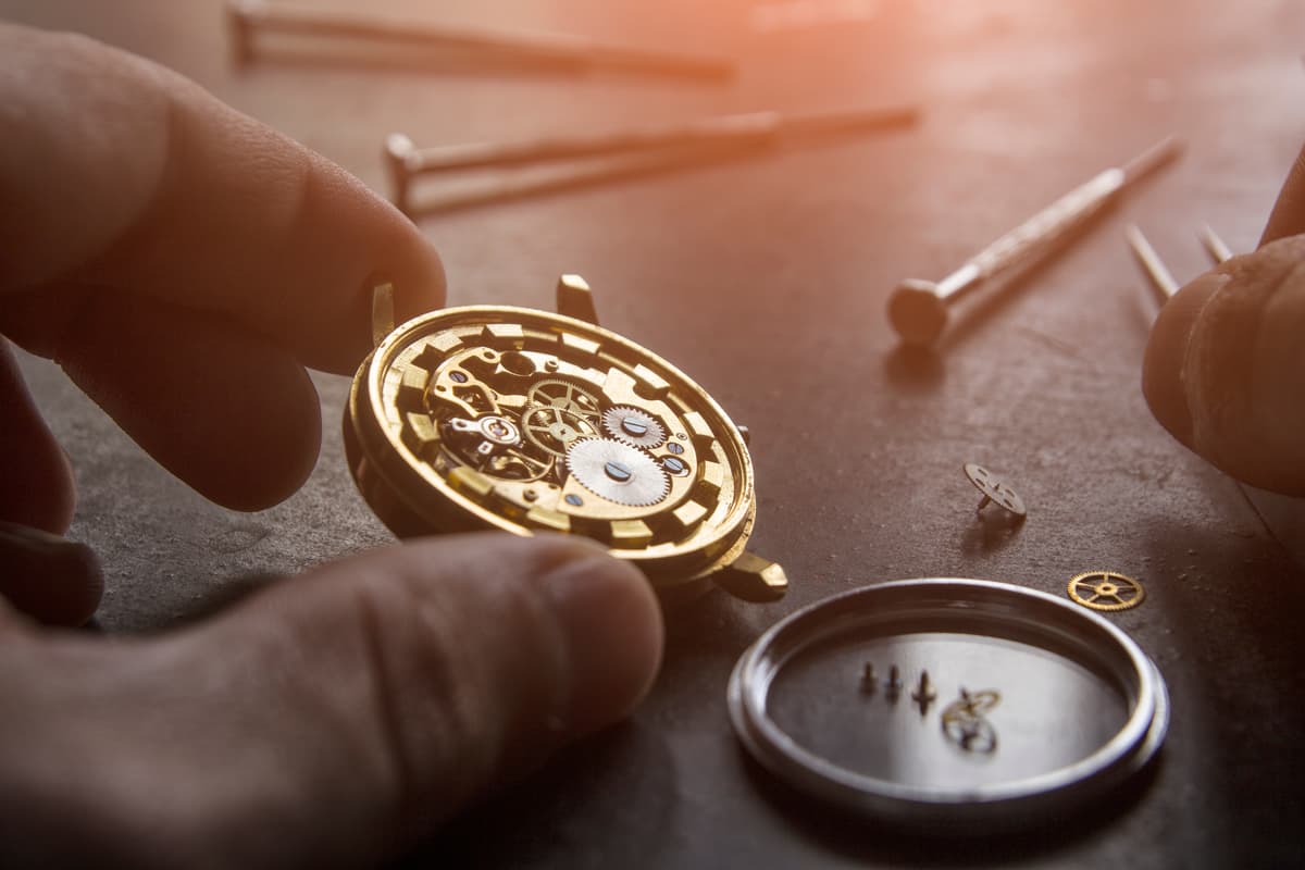 Jewelry service providers performing repairs and custom work on jewelry pieces
